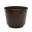 Cserép 25cm barna J.