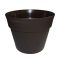 Cserép 14cm barna J.