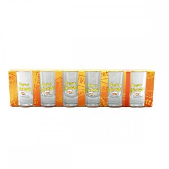 xPohárkészlet pálinkás, szülinap 6db-os 25ml Nr.113