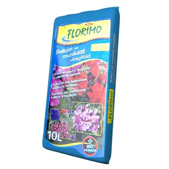 Virágföld Florimo balkon és muskátli 10l (Terméktörzsből)