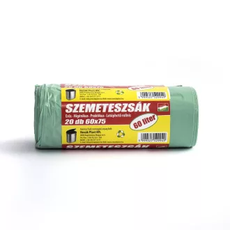 Szemeteszsák 60x75cm. 20db-os 60l. 15 mikronNovák (Terméktörzsből)