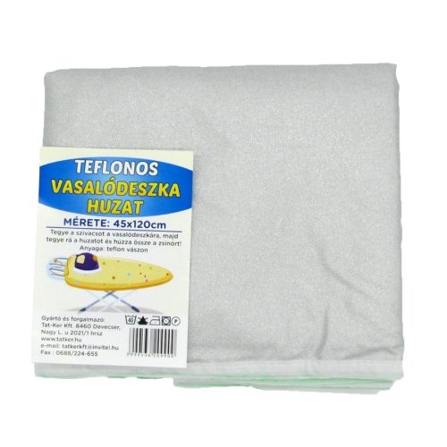 Vasalódeszka huzat teflon 45x120