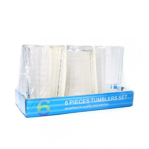 Pohárkészlet üdítős, 6db-os 200ml 1238C/PH6, GA9 2dl.