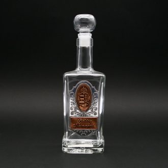 Ón címkés palack dugóval king 0,5l névnap Nr.485