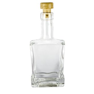 Palack dugóval King piatta 0,2l Nr.658