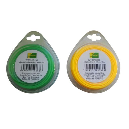 Vágószál Farmo csillag zöld 15mX2,7mm