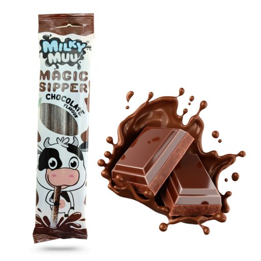 Milky Muu szívószál csokis 30g