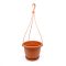 Függőcserép/kaspó 20cm terrakotta