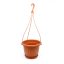 Függőcserép/kaspó 20cm terrakotta