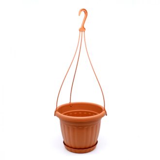 Függőcserép/kaspó 26cm terrakotta