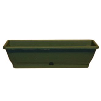 Balkonláda 40 cm Monaco zöld