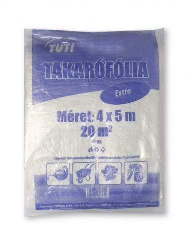 Takarófólia extra TUTI 17 mikron 20m2