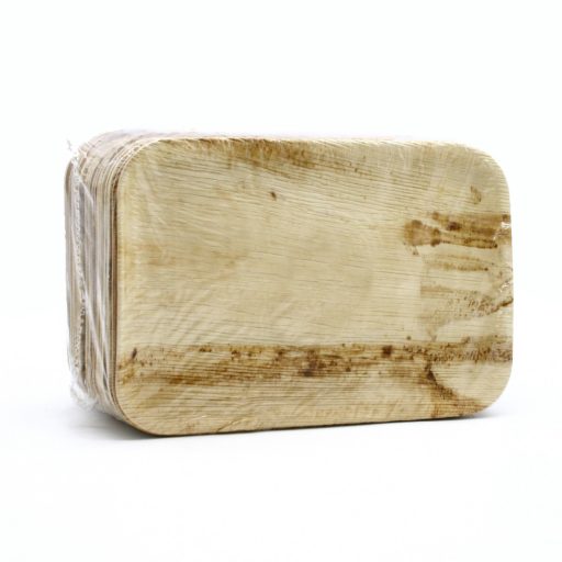 Eld. Pálmalevél tál hidegtálas közepes 36x25x2,5cm 25db/cs N136