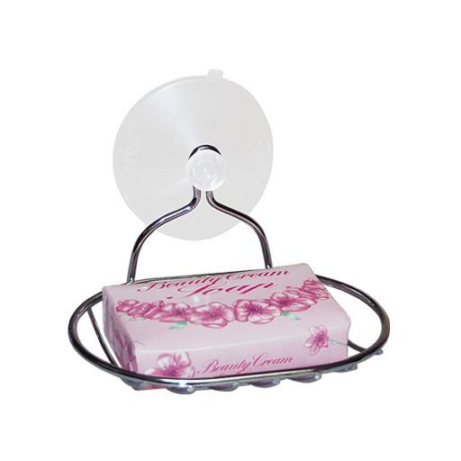 Króm szappantartó fali rainbow 90202