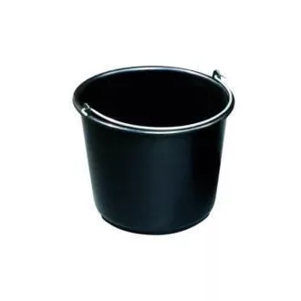 Vödör 5l. fémfüles fekete (Terméktörzsből)