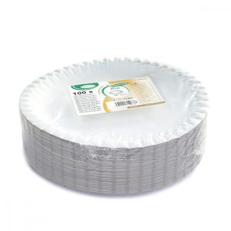 Eld. Papírtányér Recy 23cm 100db/cs 71423