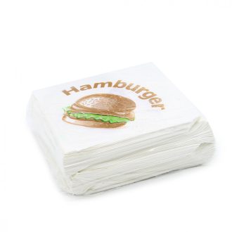 Eld. Hamburger tasak papír 500db/cs 16X16cm 71540