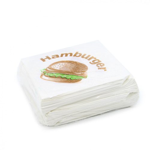 Hamburger tasak papír 16x16cm 500db/cs