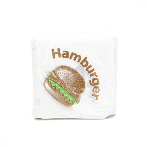 Eld. Hamburger tasak papír 500db/cs 16X16cm 71540