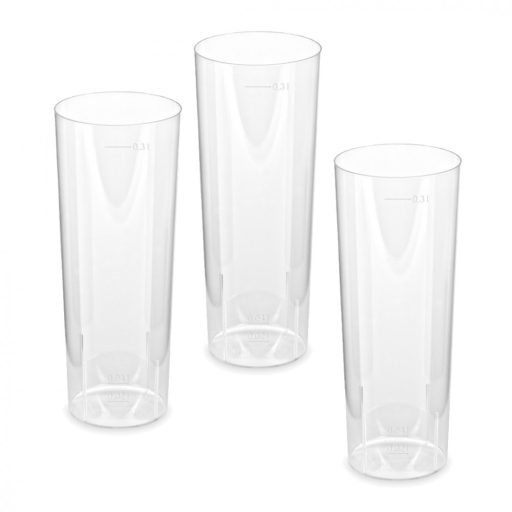 Eld. Kristály longdrink pohár PS 10db/cs. 2-4cl/3dl 73134