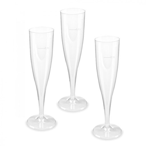 Eld. Kristály pezsgős pohár PS 10db/cs. 100ml 73160