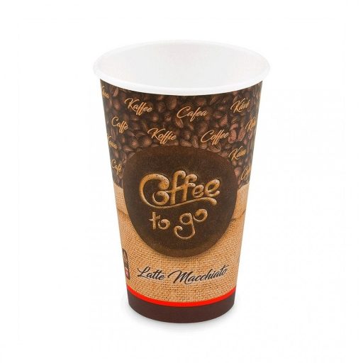 Eld. Papírpohár kávés 510ml 50db/cs 76651