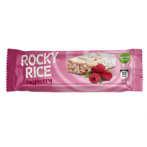 K.Rocky Rice málna ízű puf.rizs szelet 18g