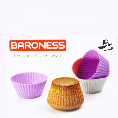 Baroness muffin, sütőforma, szilikonos 6db-os BRNS 50550