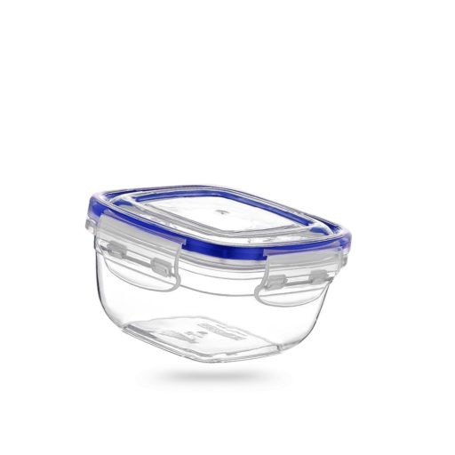 Tároló doboz szögletes, pat.zár 275 ml DÜ43