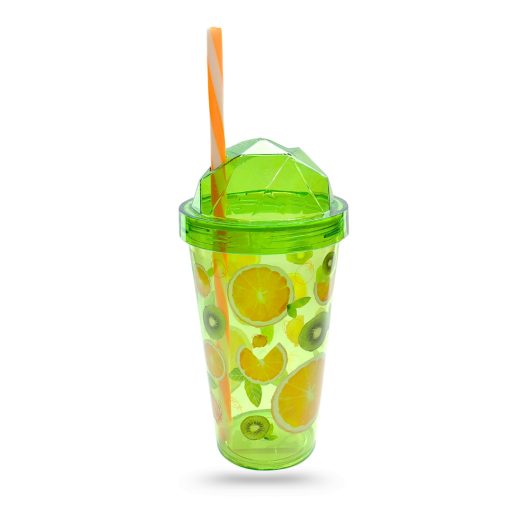 Pohár szívószállal 660ml.SO513