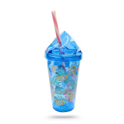 Pohár szívószállal 660ml.SO521