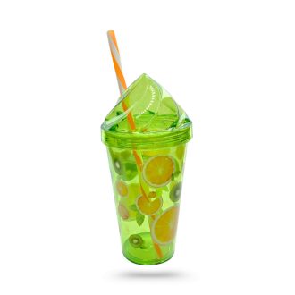 Pohár szívószállal 660ml.SO599