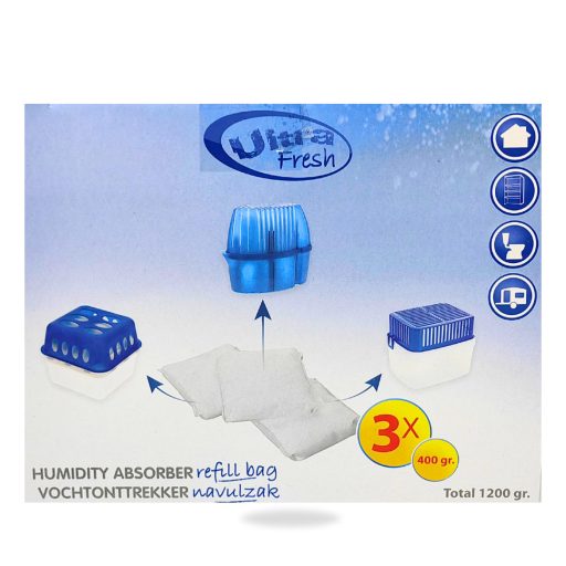 Ultra Fresh páramentesítő utántöltő 3x400gr