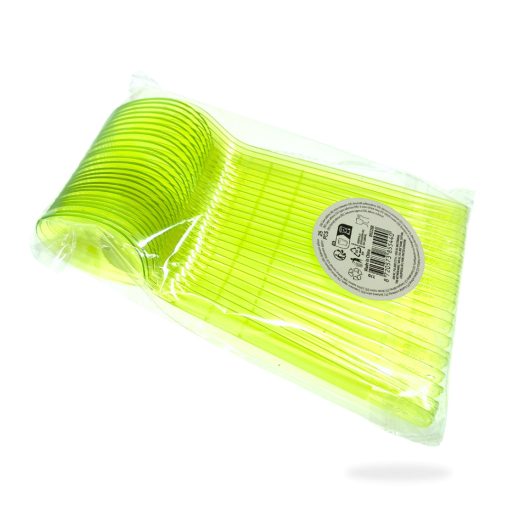 Kanál színes műanyag 17,5cm 25db/cs