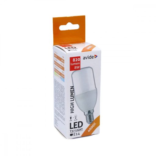 xAvide Led Bright Stick izzó T37 8W E14 NW 4000K