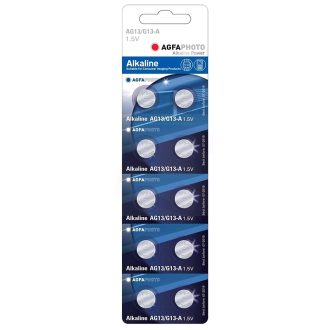 Agfa Gombelem Alkáli AG13 1,5V ( LR44 B10) 2 db/cs.