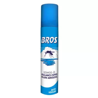Bros szúnyog és kullancsriasztó aero 90ml B003 UN 1950 AEROSOLOK, gyúlékony, 2.1, (D)Körny. vesz (Terméktörzsből)