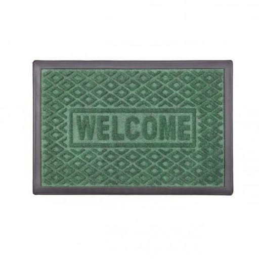 Lábtörlő Welcome zöld 40 x 60 cm