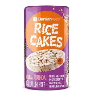 K.Puffasztott rizs Chia & Quinoa mag 100g