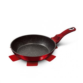Serpenyő szivacs védővel burgundy 20cm BH-1251N