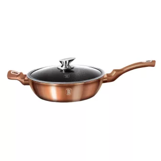 Serpenyő mély fedővel Rose Gold 28 cm BH/1518N (Terméktörzsből)
