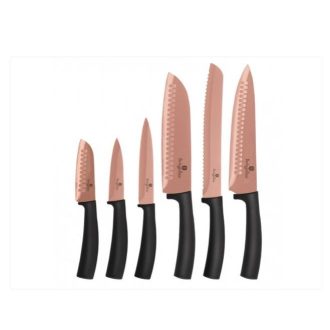 Késkészlet 6 részes Rose gold BH-2611,BH-2648