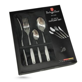 Evőeszközkészlet tükör fénnyel 24db-os BH-3038