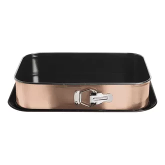 Tepsi négyzet csatos rose gold BH/6474 (Terméktörzsből)
