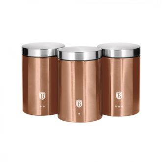 xFűszertároló 3 részes Rose Gold BH-6720