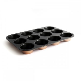 Muffinsütő 12db-os rose gold BH-8671