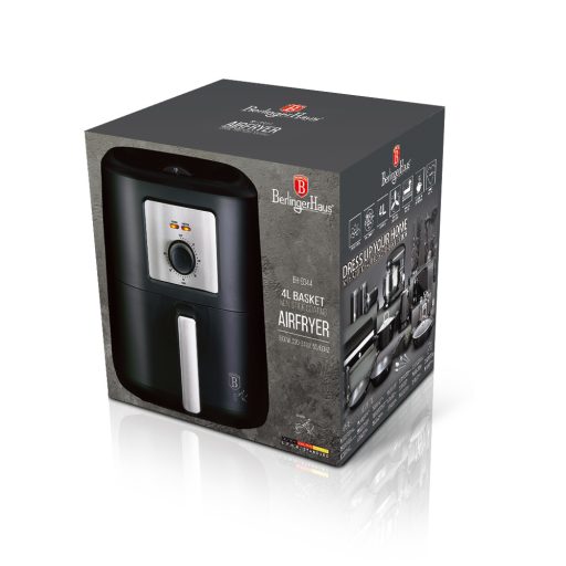 Air Fryer forró levegős sütő 4l Black Silver BH-9344