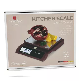 Konyhai mérleg digitális, 6kg Leonardo BH-9915