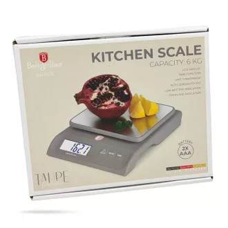 Konyhai mérleg digitális, 6kg Taupe BH-9916