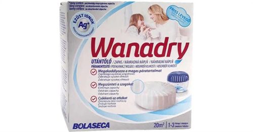 Wanadry páramentesítő utántöltő tabletta 450g friss levegő